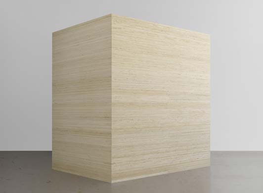 Martin Creed, Work No. 571, 2006, 19 mm plywood, 252 x 185 x 252 cm